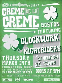 creme de la clockwork nightriders